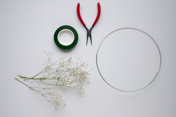 Нежнейший венок из гипсофилы