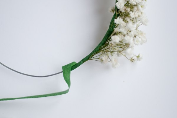 Нежнейший венок из гипсофилы