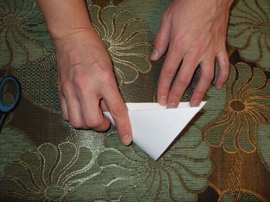 Объемная снежинка своими руками