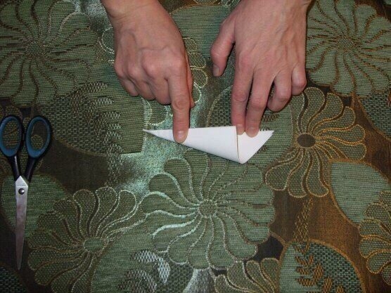 Объемная снежинка своими руками