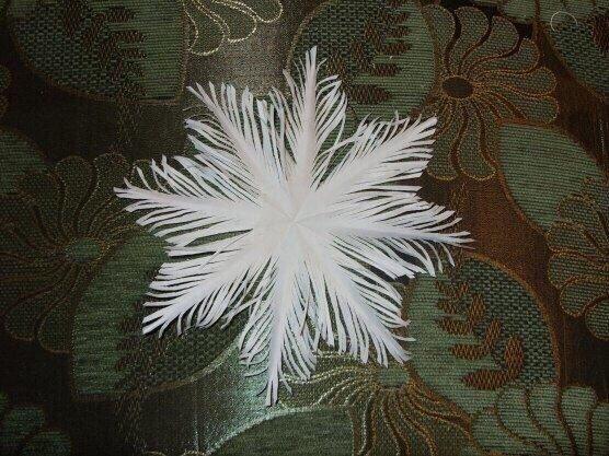 Объемная снежинка своими руками