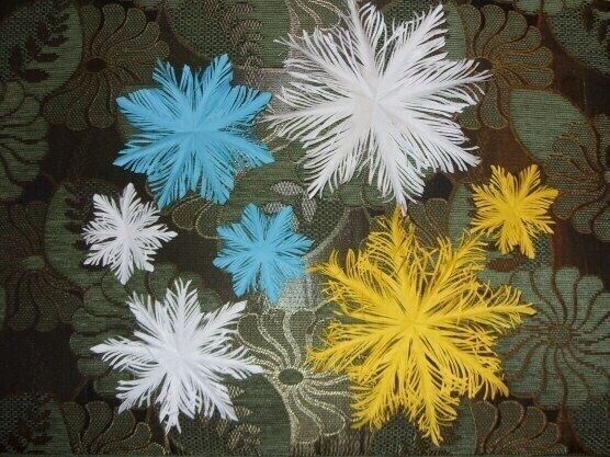 Объемная снежинка своими руками