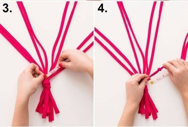 Создаем подвесное кашпо для комнатных растений.