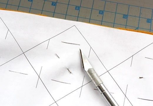 Модульные подставки под горячее из фетра