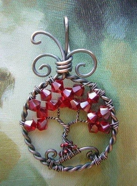 Из проволоки и бусин...