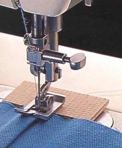 Как прошить утолщения на швах