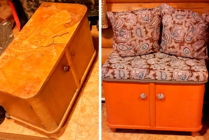 Переделываем старую советскую мебель в современную и стильную (идеи)
