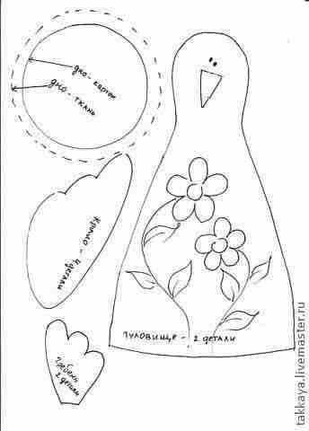 Шьём курочек