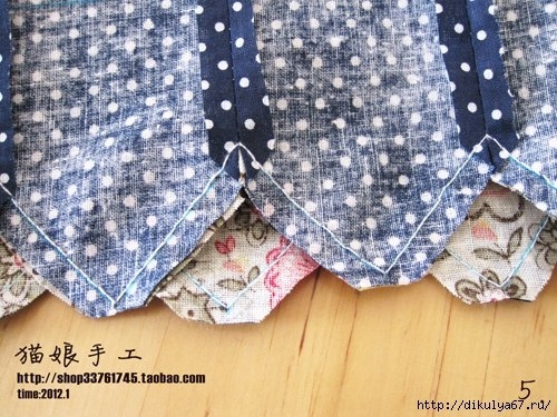 Как сшить сумочку-мешок из лоскутов