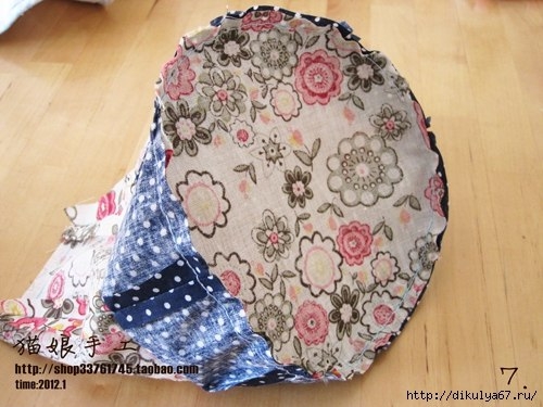 Как сшить сумочку-мешок из лоскутов