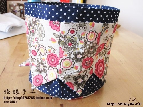 Как сшить сумочку-мешок из лоскутов