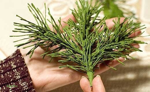 Делаем ёлочку из гофрированной бумаги Делаем ёлочку из гофрированной бумаги