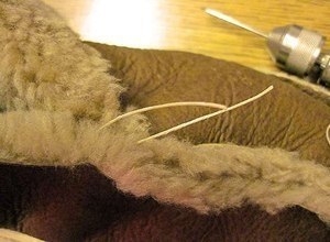 Шьем теплую домашнюю обувь из старой дубленки