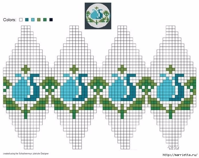 Елочные игрушки спицами. Схемы вязания