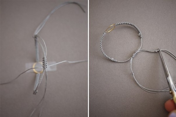 Плетение браслета