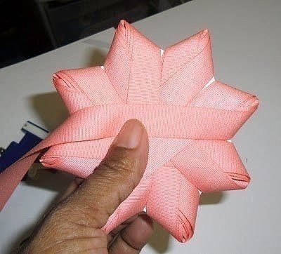 Как сделать пышный бант из ленты