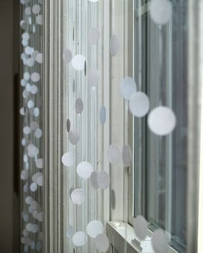 Снегопад дома