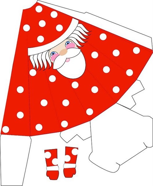 Санты для украшения рождественского стола