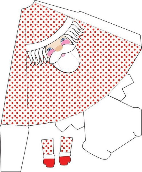 Санты для украшения рождественского стола