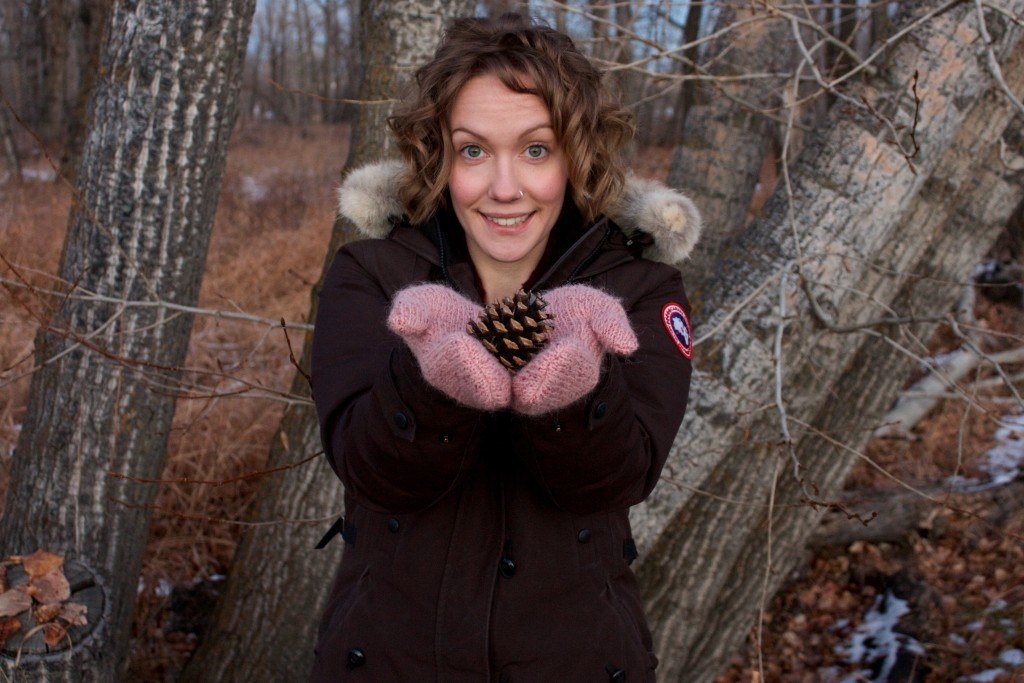 Варежки из старого свитера