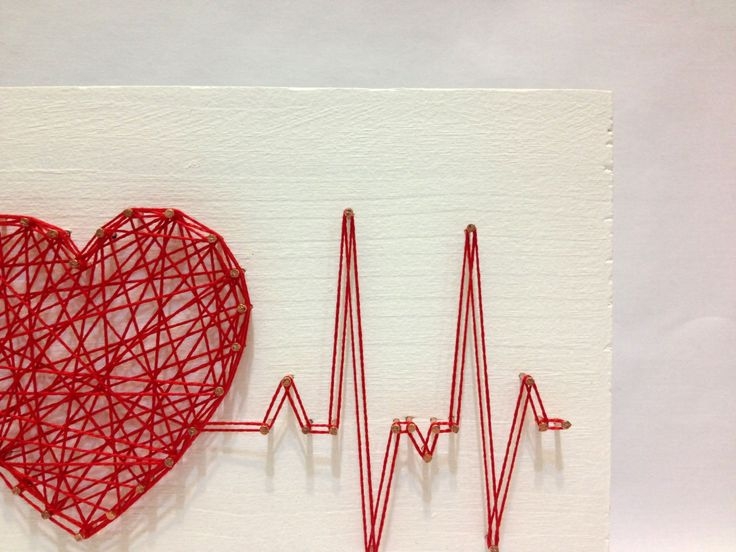 Стринг арт для влюбленных