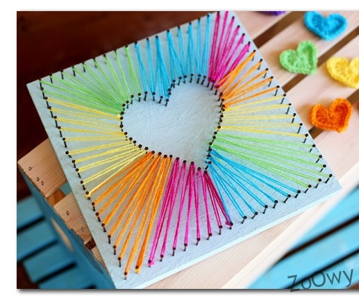 Стринг арт для влюбленных