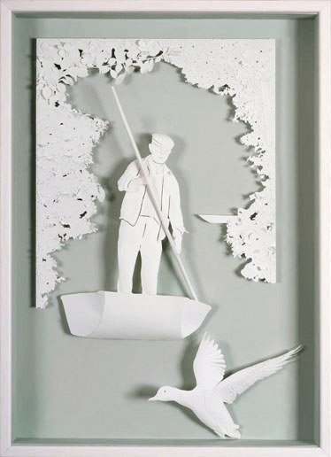 Изящные картины из бумаги Изящные картины из бумаги