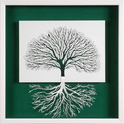 Изящные картины из бумаги Изящные картины из бумаги