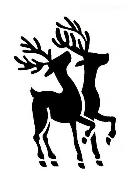 Новогодние трафареты Новогодние трафареты