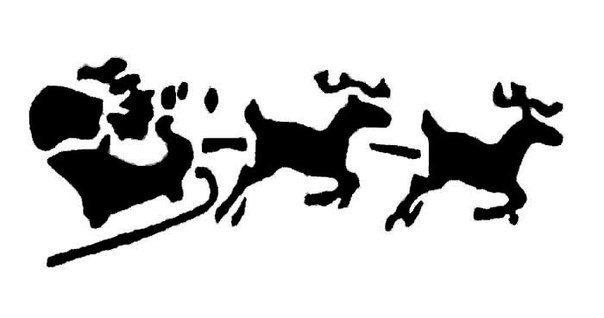 Новогодние трафареты Новогодние трафареты