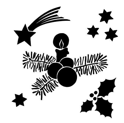 Новогодние трафареты Новогодние трафареты