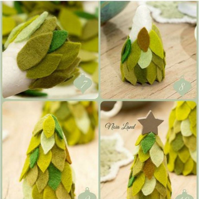 Елочка из фетра своими руками