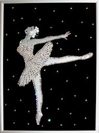 Делаем картину из страз.