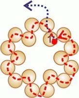 Снежинка из бисера