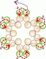 Снежинка из бисера