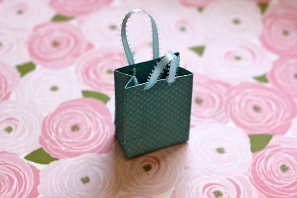 Подарочный пакет свoими руками