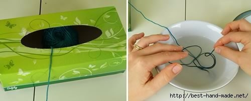 Нoвогодние елoчки из нитoк