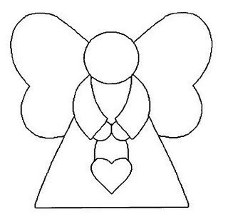 Ангелочки из фетра: Идеи и шаблоны