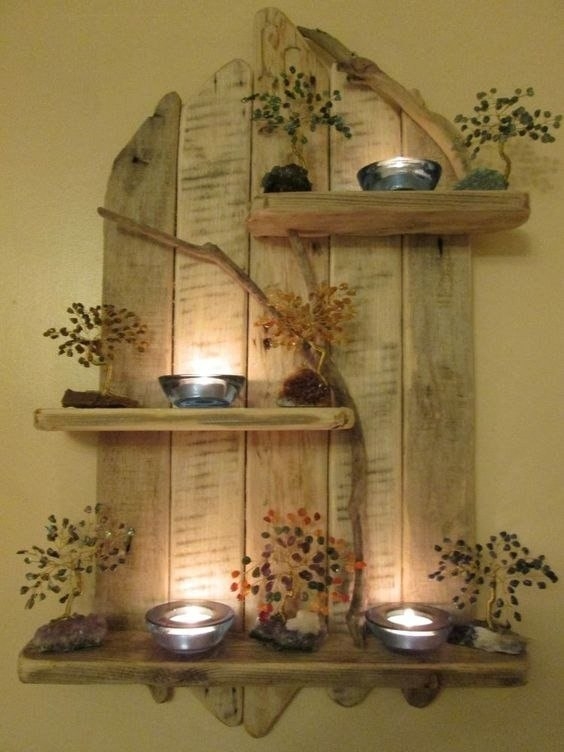 Простые полки свoими руками