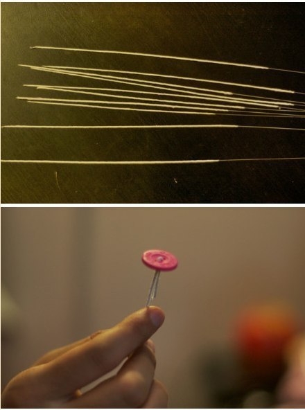 Пуговичный букетик Пуговичный букетик