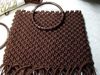 Сумочка в технике макраме Сумочка в технике макраме