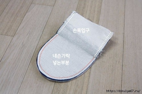 Шьем прихватки из старых джинсов