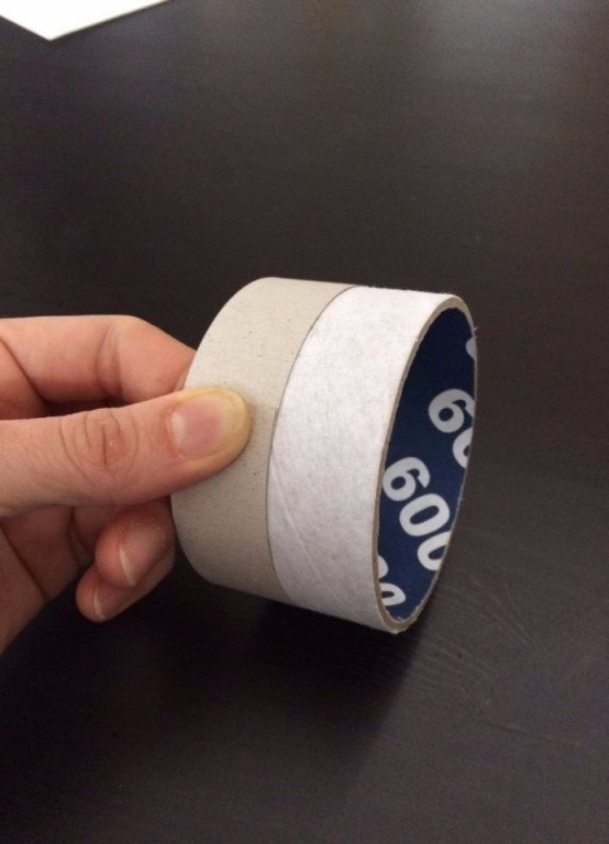 Отличное украшение для ёлки - игрушка На лесной опушке из бобины от скотча