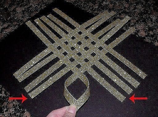 Объемная снежинка. Объемная снежинка.