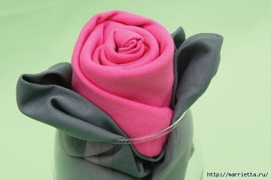 Цветочные салфетки