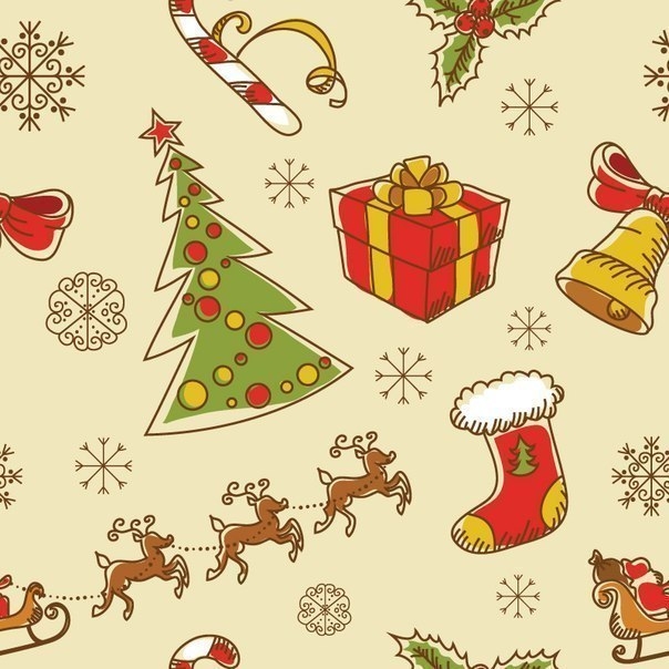 Новогодние фоны для творчества