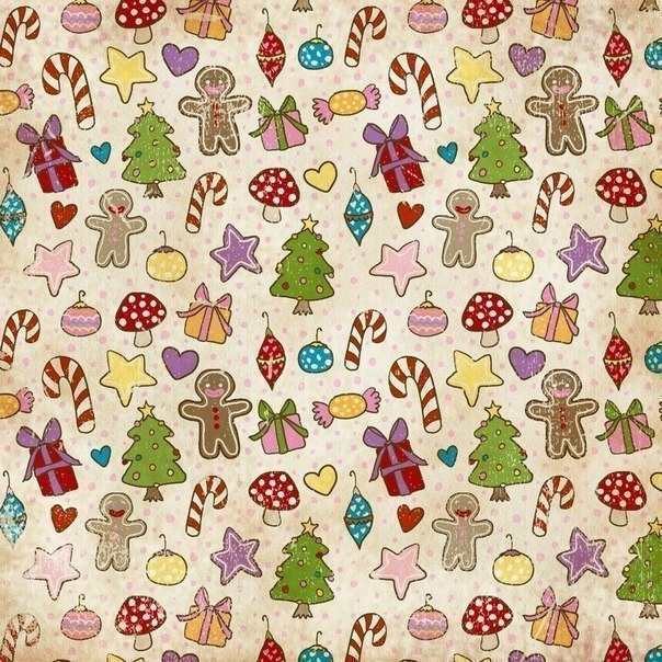 Новогодние фоны для творчества