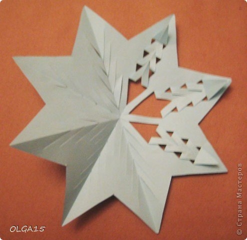 Красивая снежинка за пару минут