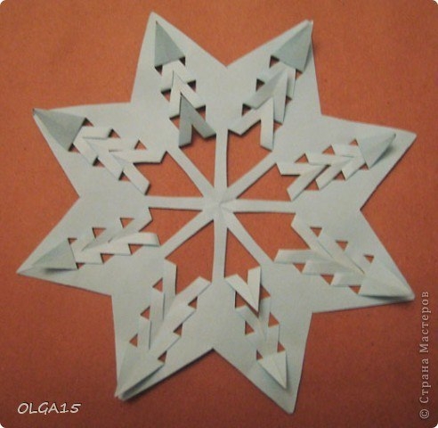 Красивая снежинка за пару минут