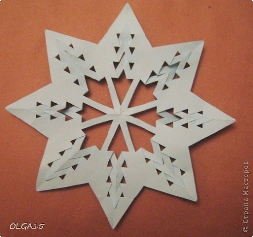 Красивая снежинка за пару минут